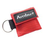 Ambu Life-Key Maske im roten Softcase mit Schlüsselring