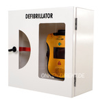 Defibrillator AED Wandschrank verschließbar mit Alarm