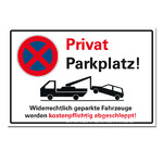 Sonderschild "Privat-Parkplatz"